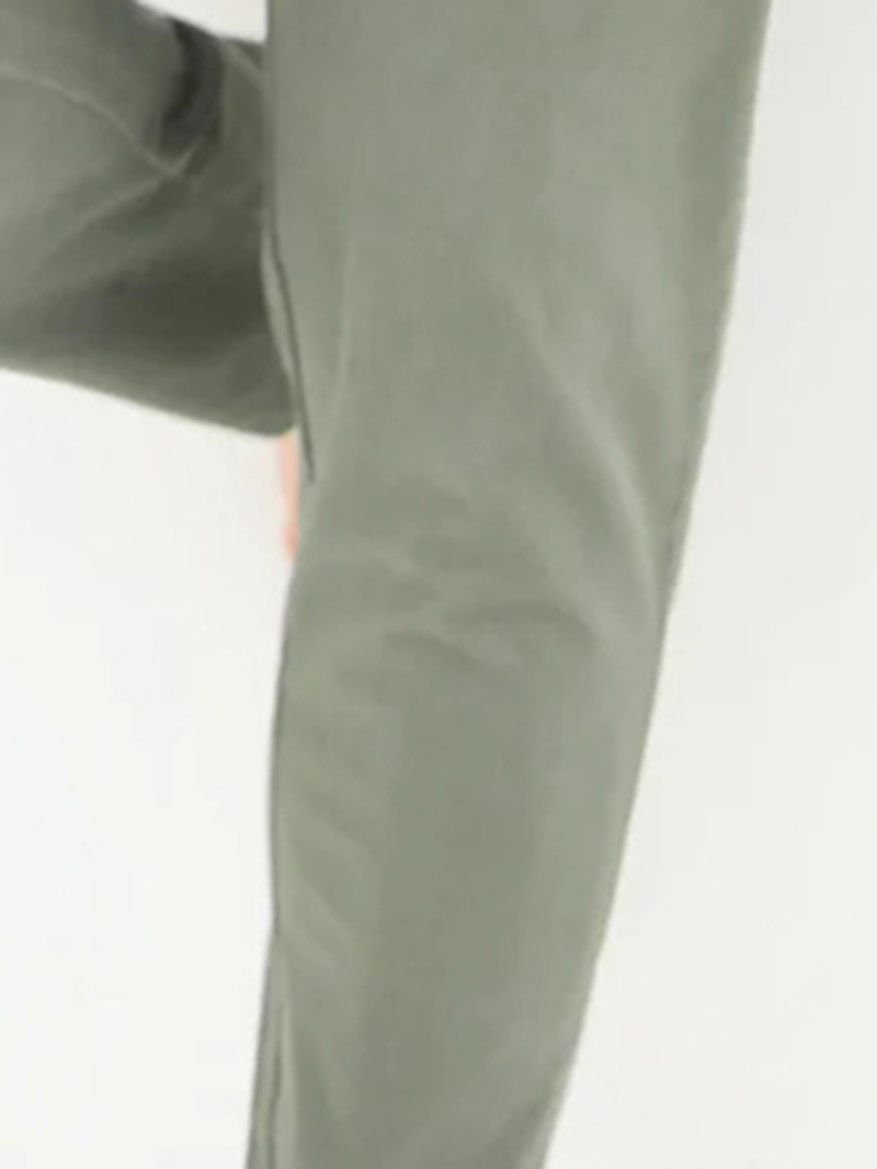 Men's Green Stretch Twill Pants