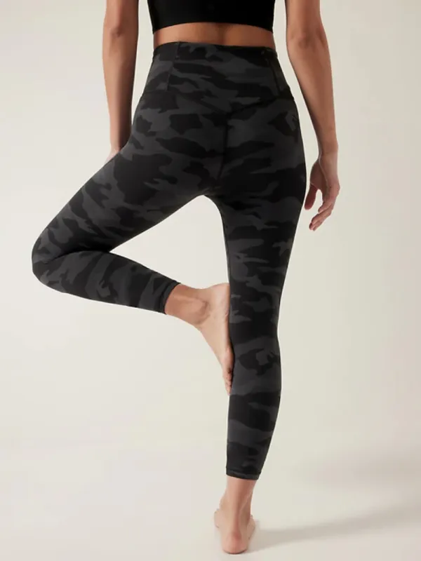 CAMOUFLAGE ULTRA HIGH RISE ELATION 7/8 TIGHT