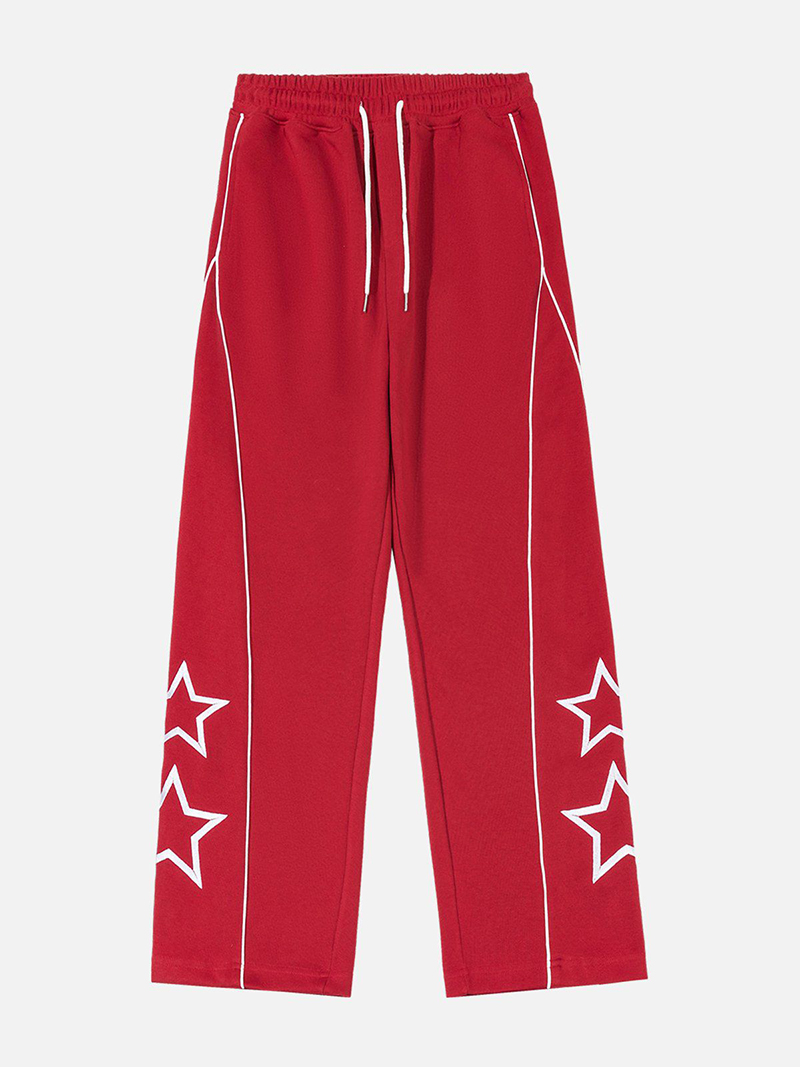 Embroidery Star Sweatpants
