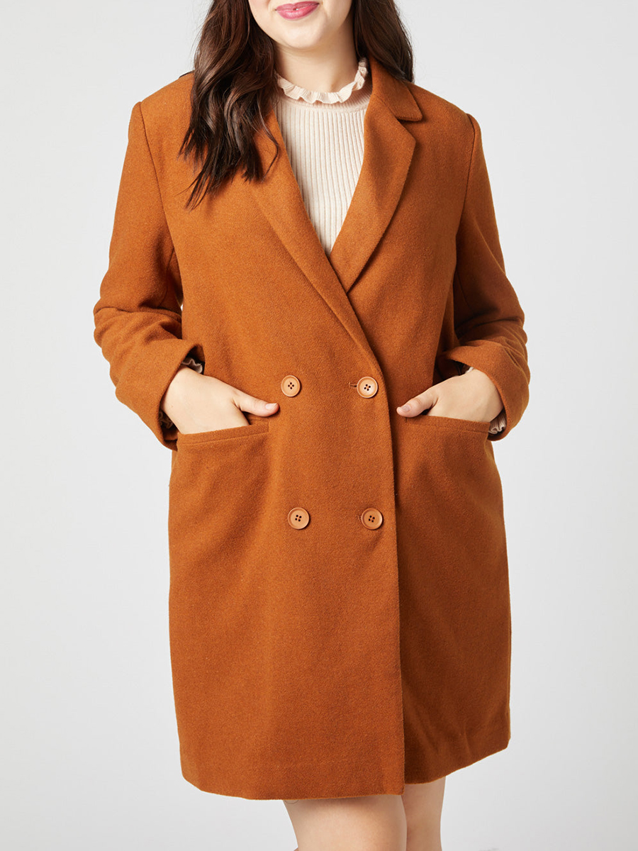 Women's casual solid color jacket