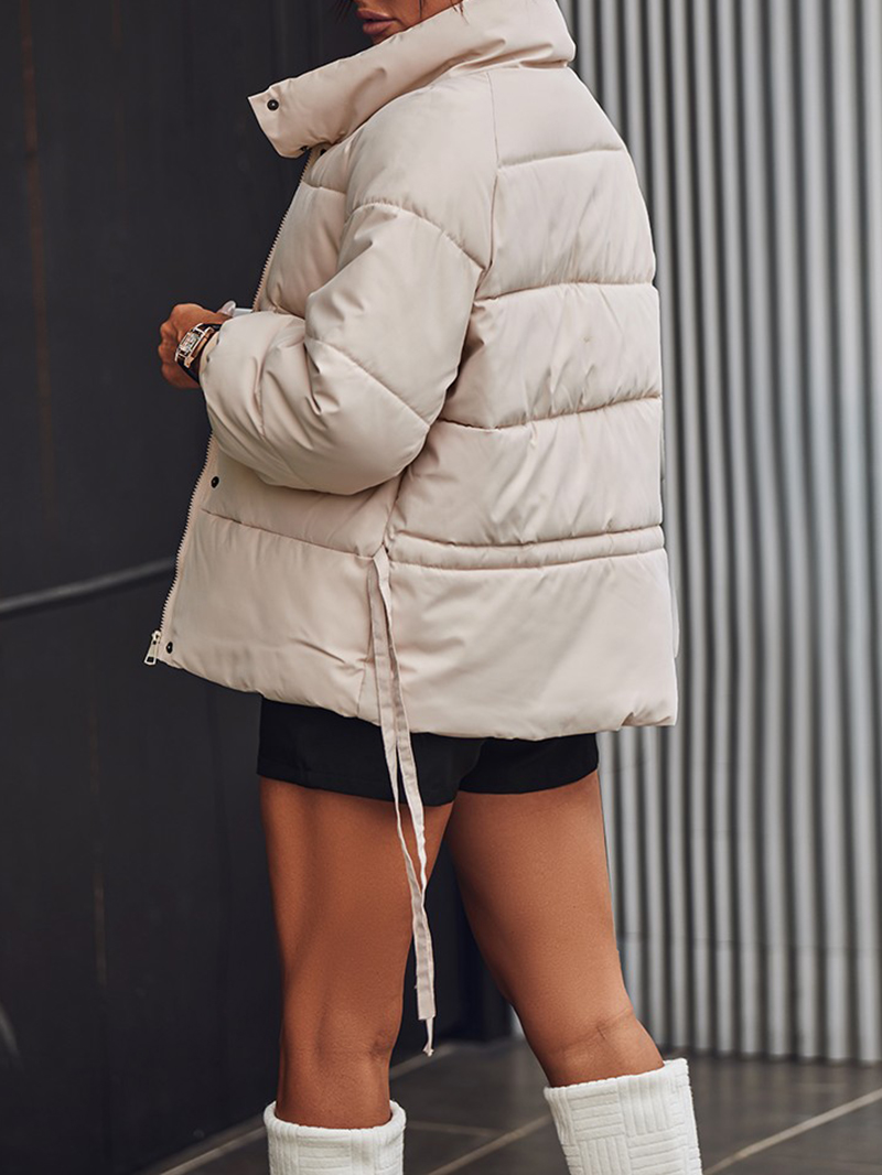 Autumn and winter short down jacket