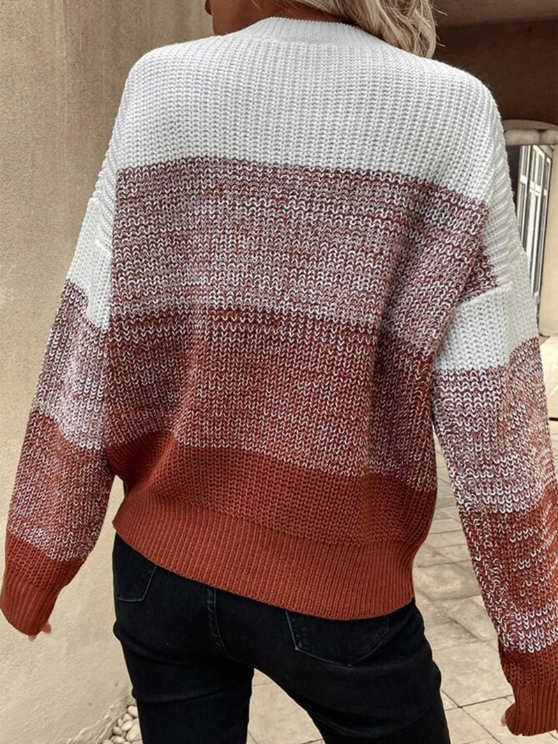 Women's Casual Knitted Sweater Top Coat